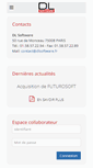 Mobile Screenshot of dlsoftware.fr